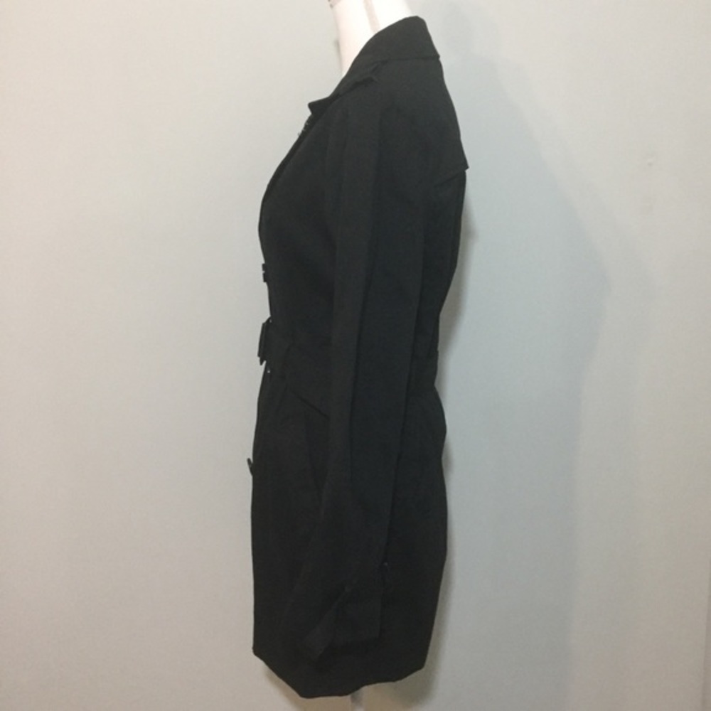 NWT Phillip Lim Target Black Belted Trench Coat - Picture 3 of 7
